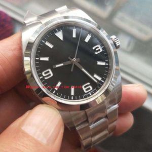 Best verkopende horloges van hoge kwaliteit BP Maker Perpetual 39 mm zwarte wijzerplaat 214270 Explorer No Date Asia 2813 Mechanisch Automatisch pra244h