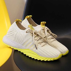 TopSelling zapatos de papá transpirables para mujer primavera verano nuevo coco moda coreana textil zapatillas de deporte tejidas voladoras deportes casuales tendencia ins