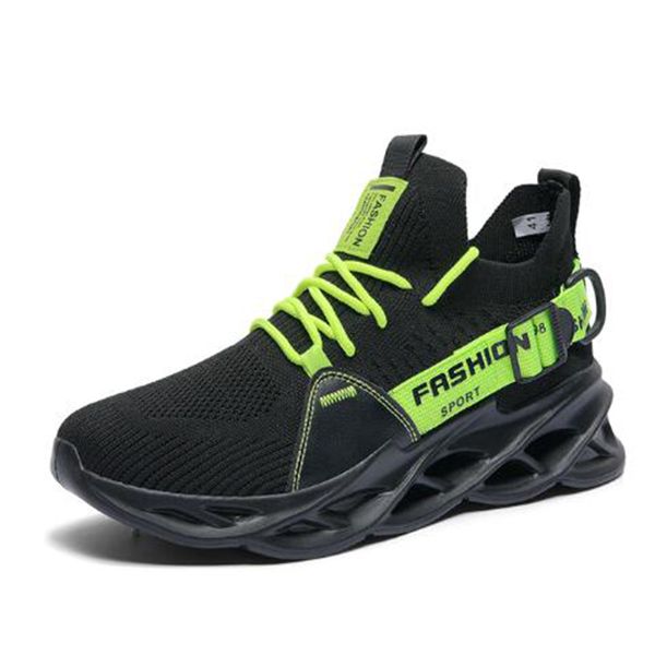 topSneakers Hommes Chaussures De Mode Homme Chaussures De Course Respirantes Vert Haute Qualité Mode Unisexe Léger Baskets Athlétiques Femmes Chaussures Chaussures De Plein Air