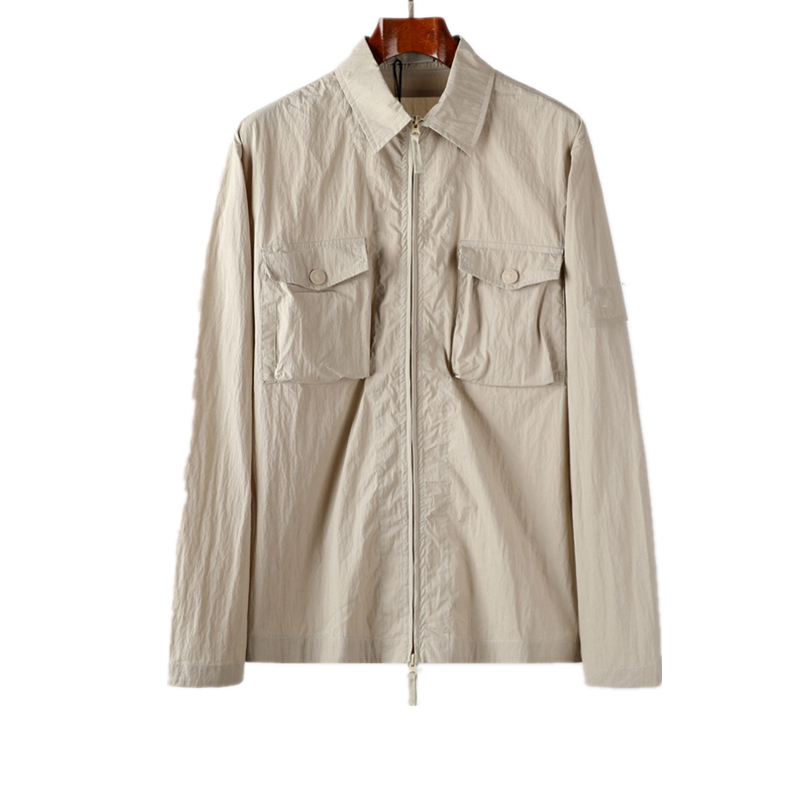 2021 konng gonng moda camisa de moda y sudaderas con capucha primavera otoño nueva serie fantasma bolsillo pulóver chaqueta con capucha