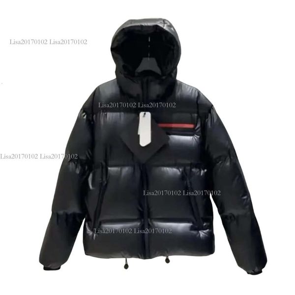 Topstoney 2023 nouveautés haut de gamme édredon brillant vers le bas hommes droite coupe-vent vêtements d'extérieur manteau de neige veste de marque de mode à capuche en plein air chaud