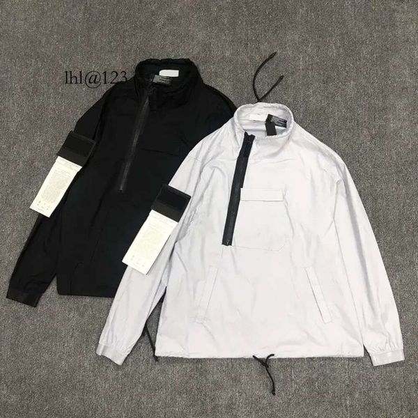 Topstoney Diagonal Zip Jacket Stone Designer Vestes pour hommes Island Brassard Mode Pull Tide Marque Top D Vente en gros 2 pièces 10% de réduction