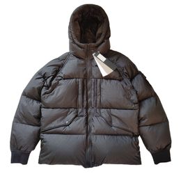 TOPSTONEY Manteau pour hommes doudoune à capuche épaissie tendance automne et hiver Joker veste décontractée minimaliste pour hommes vestes chaudes vêtements d'hiver vêtements d'extérieur pour hommes vestes bouffantes manteau