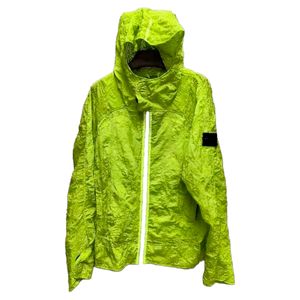 Topstoney Chaquetas al aire libre Sudaderas con capucha Senderismo para hombres Camping Chaqueta impermeable Mujeres Ropa reflectante de protección solar unisex Chaqueta cortavientos de gran tamaño PJ033