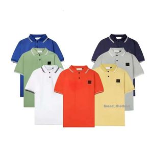 Topstoney Polo's Merkontwerpers Shirt Hoge kwaliteit poloshirts Katoen Materiaal Island Polo's 5038