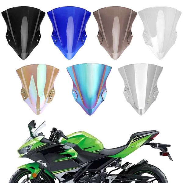 Topteng – pare-brise en plastique ABS pour Kawasaki 2018 – 2022 Ninja 400, accessoires de moto 0203