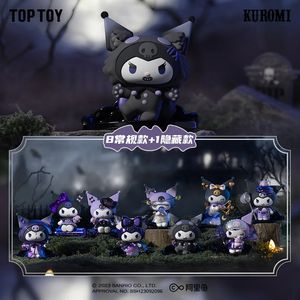 Toptoy Kuromi Werewolves of Millers Hollow Series Blind Box Ornament Kawaii Childrens Toy Anime Model Verjaardagsgeschenk 240510