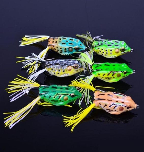 Fishater Fishing Artificial Frog Snakehead Lure 5 5cm 12 5G Frogres Soft Forme BAITS Freshater Crankbaits Lures25799190870