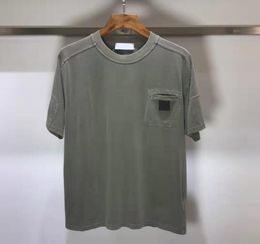 Topy T-shirts d'été Sitong Men Men de coton à la mode CP Tshirt mâle à manches courtes 9946378