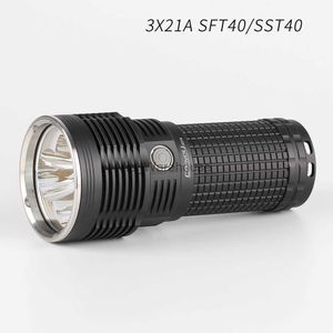 Torches Convoy 3X21A SFT40 SST40 21700 flashlight torch HKD230902