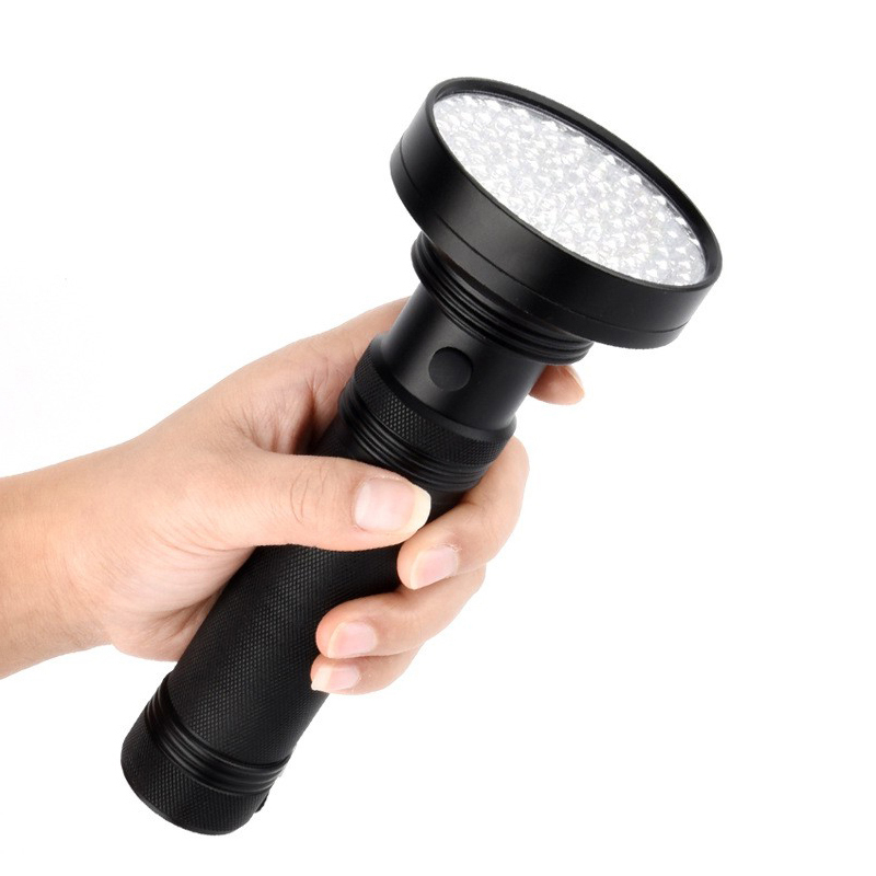 Torches Éclairage portable 51 lampe de poche UV LED 395 nm Lampe de poche Perfect Detector Urine et taches sèches Handheld Black Light Scorpion Hunting Oemled
