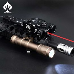Torches Red Dot Aim Zenitco Prest-4 indicateur Laser en métal lampe de poche tactique M300 M600 ensemble Airsoft accessoires de chasse ajustement 20mm Rail HKD230901
