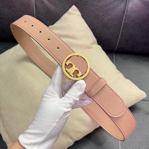 Ceinture de courroie de Torino ceinture ceinture de luxe Beltes de marque pour femmes Designer Couleur solide lettre de conception de haute qualité Styles en cuir Toryburche Bel 568