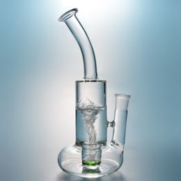 Tornado Percolator Glas Bong Beker Bangs 4mm Dikke Glas Water Bongs 10 Inch Recycler DAB RIGHT met 18 mm glazen kom