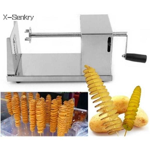 Machine de découpe de pommes de terre tornade, machine de découpe en spirale, accessoires de cuisine, outils de cuisine, hachoir de pommes de terre 2012271A