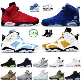 Toro 6 baskets OG chaussures de basket Cool gris 6s Jumpman classique jaune ocre Cactus Jack britannique kaki infrarouge rouge Oreo Scot. Baskets Sport Grande Taille 13