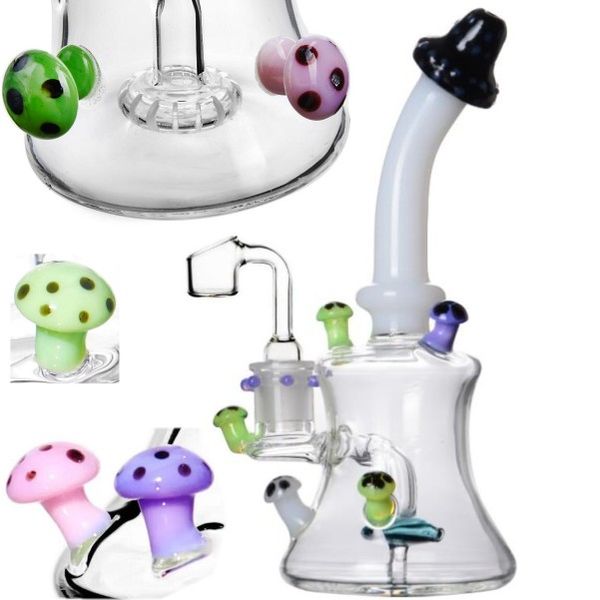 TORO Verre Perc nid d'abeille Verre Bong Narguilés bleu barboteur conduites d'eau enivrantes plates-formes pétrolières avec bol bongs dab rig percolateur