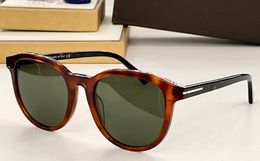 Tortue verrets lunettes de soleil vertes carré marron 752 hommes designer lunettes de soleil nuances de lunettes de soleil gafas de sol uv400 lunettes avec boîte