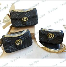 Bolsa de diseñador de alta calidad 3 tamaños bolsos de hombro pequeños mini bolsos cruzados bolsos de moda de la moda bacina de bolsos de bolso de lujo de lujo bolsos negros