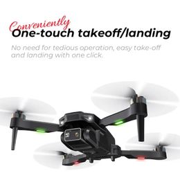 Drone TOSR H16 avec double caméra HD sans brosse avec caméra à flux optique photographie aérienne avion drone télécommandé professionnel jouet UAV