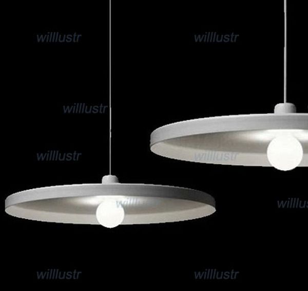 tossB Disc suspension éclairage design belge Toss B light lampe à suspension moderne couleur blanc et noir 2 tailles livraison gratuite