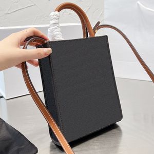 Bolso de mano Bolso de diseñador Bolsos de lujo con correa Diseñador de cuero para mujer Bolso de compras informal Hombro Impresión de patrón clásico