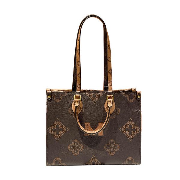 Sac fourre-tout Sacs de créateurs Sacs à main de luxe en cuir Femmes Véritable Cuir Marron Bandoulière Qualité Logo personnalisé Marque Femmes avec sac à main cosmétique M7