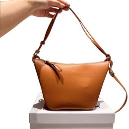 Tote Bag Designer Bags Mini Hangock Hobo Bag in klassieke kalfsleer vrouwen handtas hangmat hobos leer casual moeder boodschappentas