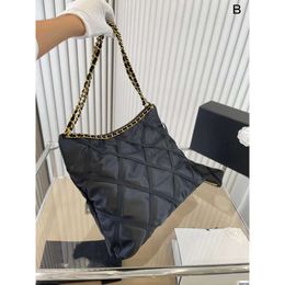 Tote Bag Designer Black Gold Big Bag Chaneles Chain Chain Toivas Oxford Nylon Butot Sac Feme 22 Small Checkered Handbag Tide A6pr