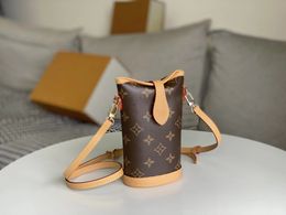 Tote Bag Fashion Tote Leather Canvas Brand Designer Dames Bag enkele schoudertas Crossbody Bag Luxe tas Mini Bucket Bag Retro