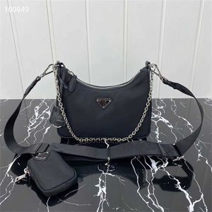 Tote Bag High Definition Internet Star Yang Mi Same Nylon Three One Hobo Underarm Chain Strap Cross Carry On Female