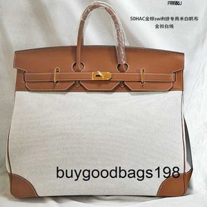 Tote Bag Heren Hanbags Designer tas Herentassen 50 cm Handtassen Op maat gemaakte Limited Edition Grote reiscapaciteit Leer Dominant met logo 963n