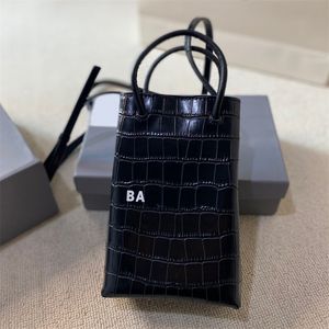 Tote Bag Mini Designer Men Women Crossbody Black White Phone Luxury Letter Handtassen Mode schouder B -merk Kruislichaam