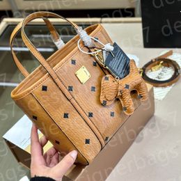 Draagtas Bedrukte puppydecoratie Designertassen Mode Dames Klassiek Veelzijdig Crossbody Canvas Winkelen Grote capaciteit Outdoor Toerisme dameshandtas