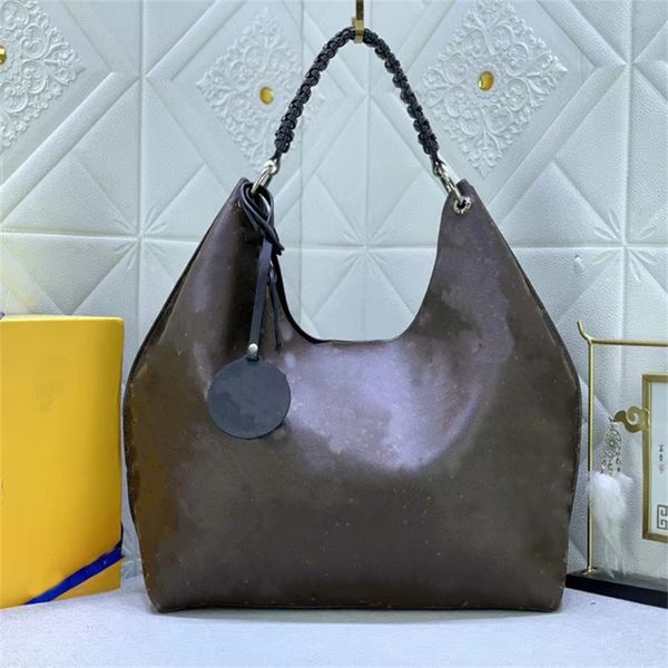 Sac fourre-tout femme sac à main Shopper sac sacs à poignée supérieure Hobo toile cuir épaule poignée de tissage sacs fleur métal boucle magnétique dame grande capacité