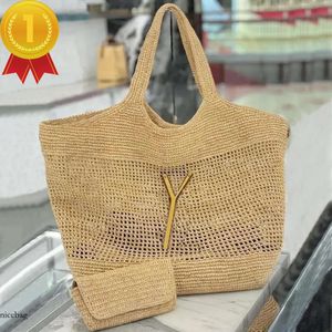 Tote Icare Designer Femmes Maxi Handbag Raffias Paille à main Paille de haute qualité Bottes de grande capacité de grande capacité