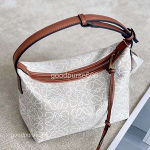 Tote Loe Canvas Designer Cubi Sac épaule Anagram Bags Lady Family Family Women's Summer Jacquard Broidered Lunch One Handheld Small Group Underarm
