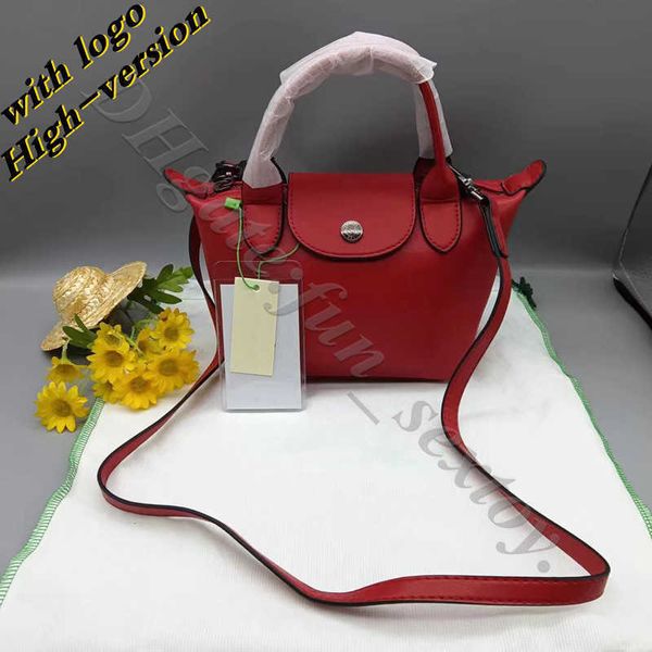 Tote Store Liquidación al por mayor 95% de descuento en la bolsa de cuero Un material principal Dumpling Mini Crossbody Handbody Handulbal Homosa Borsa Classic Genuine Fashion Luxury Bolse OH8C