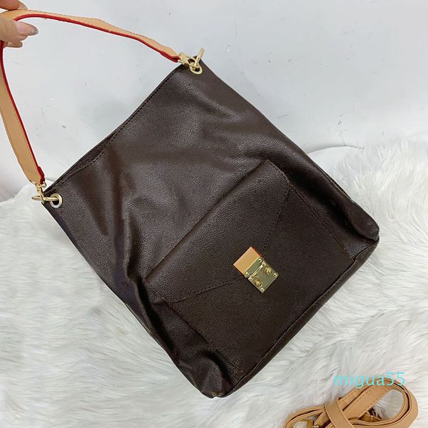 Fourre-tout sac à bandoulière vertical Designer de luxe dames bandoulière longue bandoulière sac à main multifonctionnel avec poche extérieure peut contenir un portefeuille