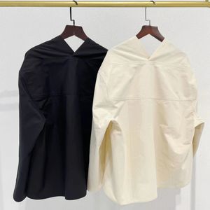 Toteme – chemise ample déstructurée à col en v et manches larges pour femme, manteau supérieur, nouveau Style
