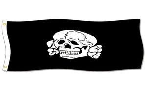 Totenkopf Fahne Vlaggen 3x5FT 150x90cm Polyester Afdrukken Fan Hangende Verkoopvlag Met Messingsdichtingsringen 5601424