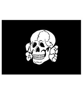 Totenkopf fahne vlaggen banner op maat 3x5 100d polyester op maat gedrukte hangende nationale buiten indoor 4998503