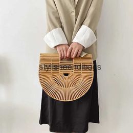 Totes 2023 elegante tejido femenino bolso de mano moda mujer diseñador bolso grande silla paja playa viaje torebki verano bagh24217