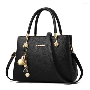 Totes 2024 Couleur en cuir souple couleur grande capacité Classic European and American Style One Sac à main