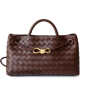 Takken 29 cm Metal Luxury Dames Top Classic Bottegs Cowhide Bags Bag Leather Lady Venetas Touwgesp gewogen High One Designer schouderhandtas eniamo Layer 6K69