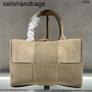 Sac fourre-tout Arco Sac à main BottegVenetas 7a Véritable cuir Internet célébrité vente chaude capacité unique épaule tissé sac à main shopping à la mode crossbo0WXX