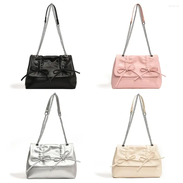 Totas Tada de inclinación Purso Casual Hombro Flap Pu Cuero Satchel con HASP Cierre de moda Bolsa de bolsas para mujeres y niñas