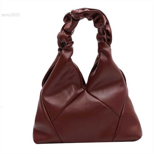 Bolsos de hombro con paneles geométricos de marca Totes para mujer, bolso para axila de cuero de alta calidad, monederos de lujo y bolso de mano de diseñador, bolso de mano