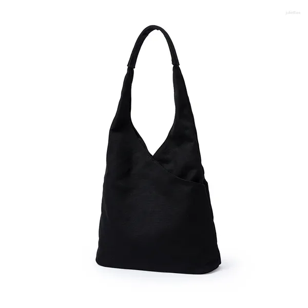 Sac en toile fourre-tout pour femme, épaule Oblique croisée, Version coréenne du tissu fourre-tout Simple