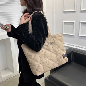 Tegenes canvas shopper schoudertas voor vrouwen zachte katoenen capaciteit boodschappentassen mode vrouwelijke bakken tas eenschouder handtas 240407